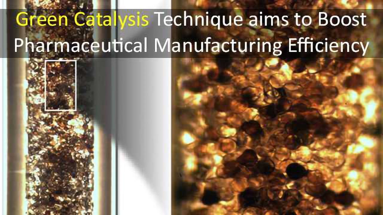 Novel Green Chemistry Method Improves Pharmaceutical Manufacturing Efficiency