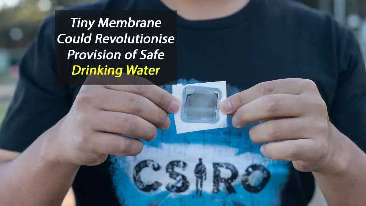 Tiny Membrane Key to Safe Drinking Water