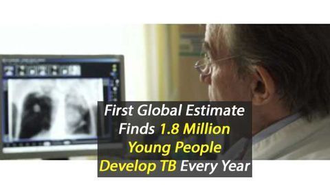 First Global Estimate Finds 1.8 Million Young People Develop TB Every Year