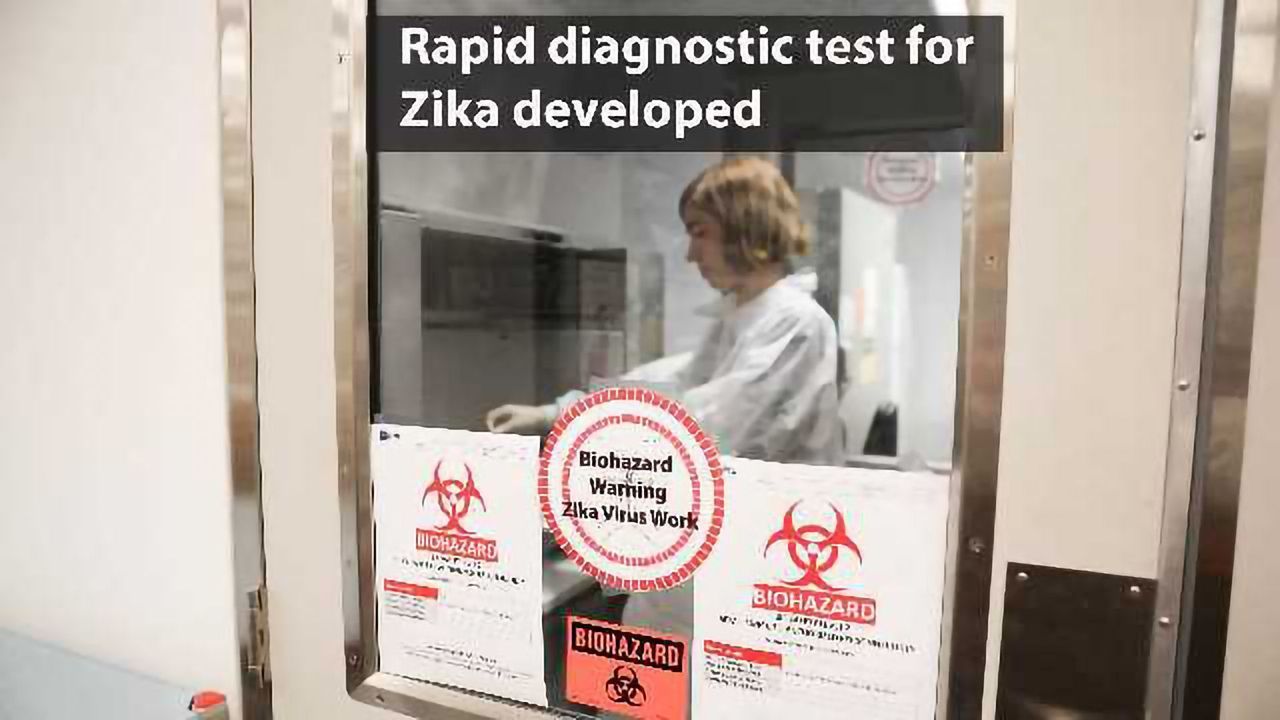 HIV Saliva Test Adapted for Rapid Zika Diagnosis
