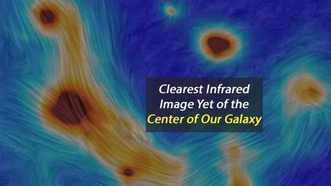 Clearest Image Yet of the Centre of Our Galaxy