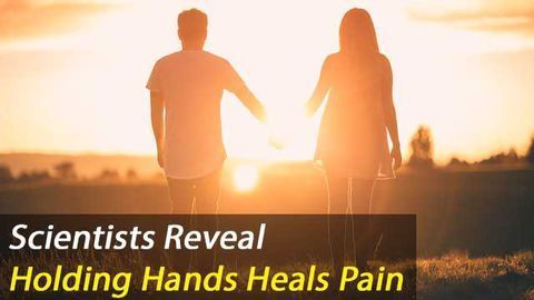 Holding Hands Eases Pain and Syncs Brainwaves