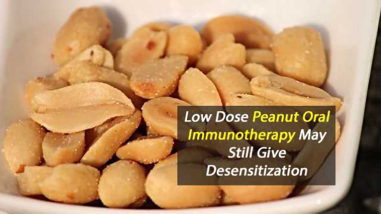 Patients Taking Lower Maintenance Doses of Peanut Oral Immunotherapy May Still Achieve Desensitization