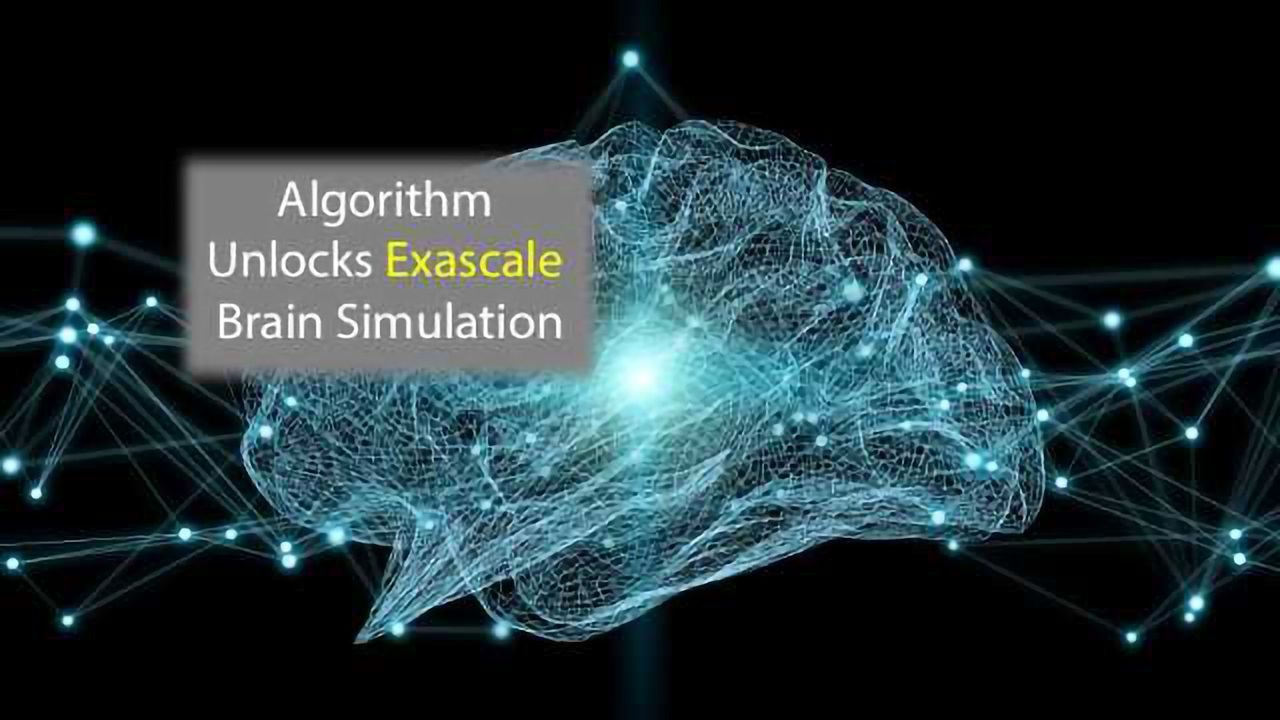 Algorithm Unlocks Exascale Brain Simulation