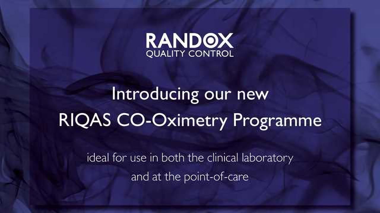 Randox QC Launch RIQAS CO-Oximetry EQA / PT Programme