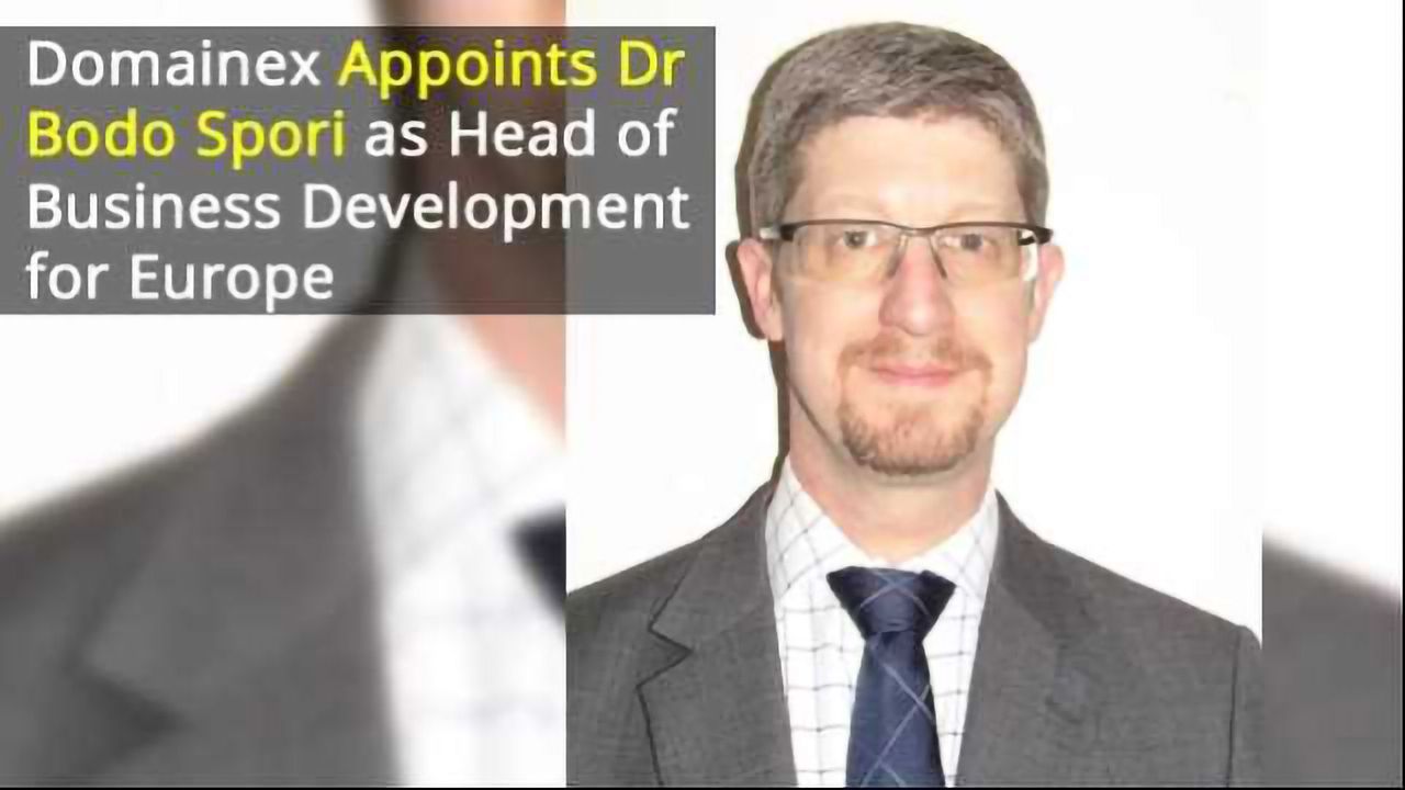 Domainex Appoints Dr Bodo Spori as Head of Business Development for Europe