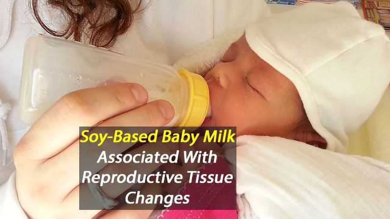 Babies Fed Soy-Based Formula Show Reproductive System Changes