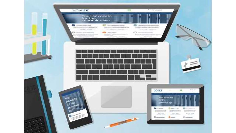 IDT Supports Genomics Research with Enhanced Website content piece image