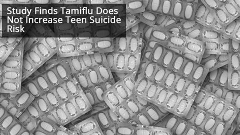 Study Debunks Fears of Increased Teen Suicide Risk From Tamiflu