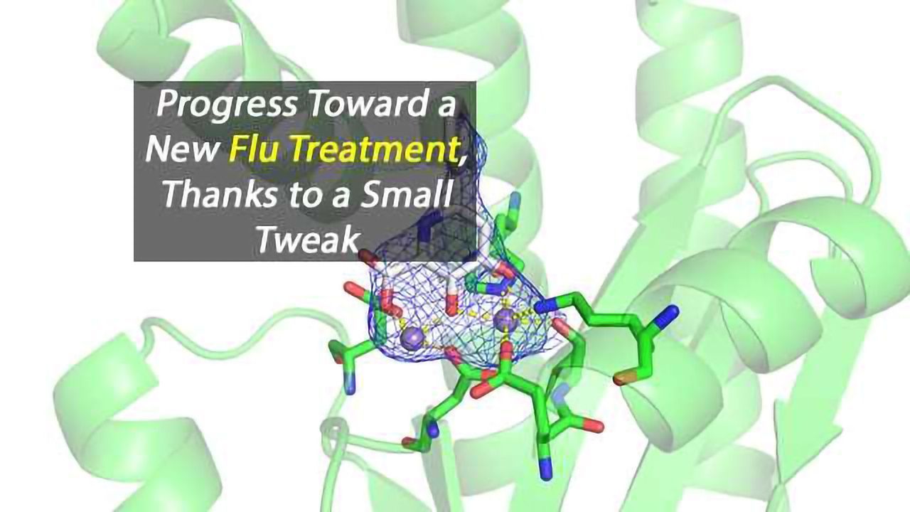 Small Tweak Makes Progress Towards Improved Flu Treatment