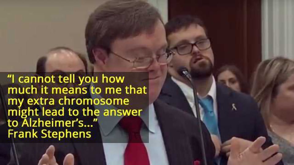 A Powerful Message About Down's Syndrome and Alzheimer's content piece image