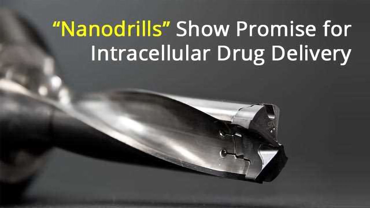 “Nanodrills” Show Promise for Intracellular Drug Delivery