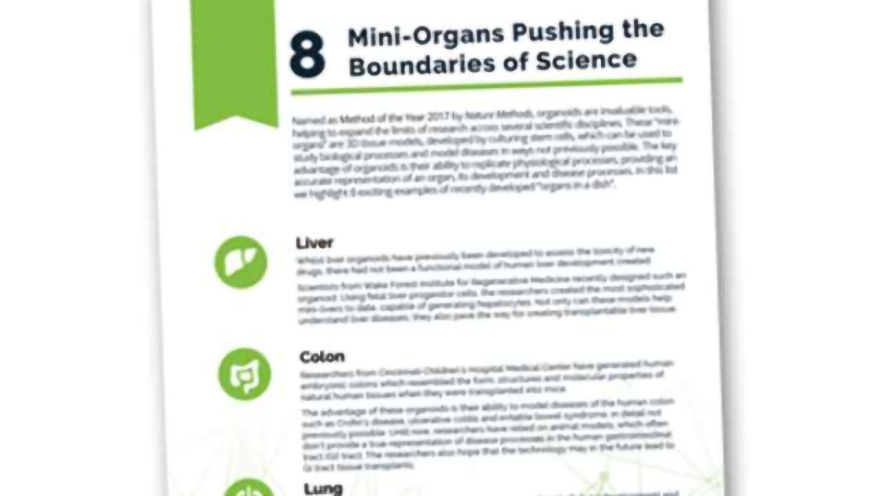 8 Mini-Organs Pushing the Boundaries of Science