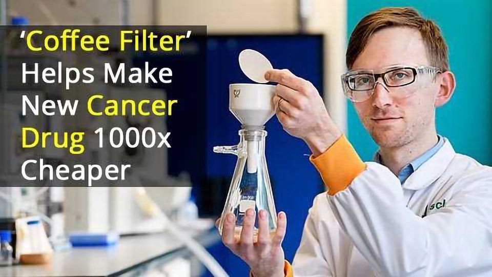 ‘Coffee Filter’ Makes Production of Cancer Drug Much Cheaper