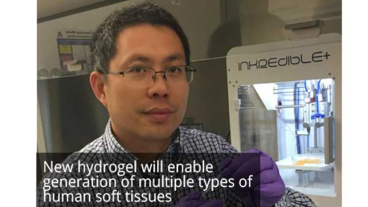 Highly Elastic Biodegradable Hydrogel Offers Advantages for Bio-printing