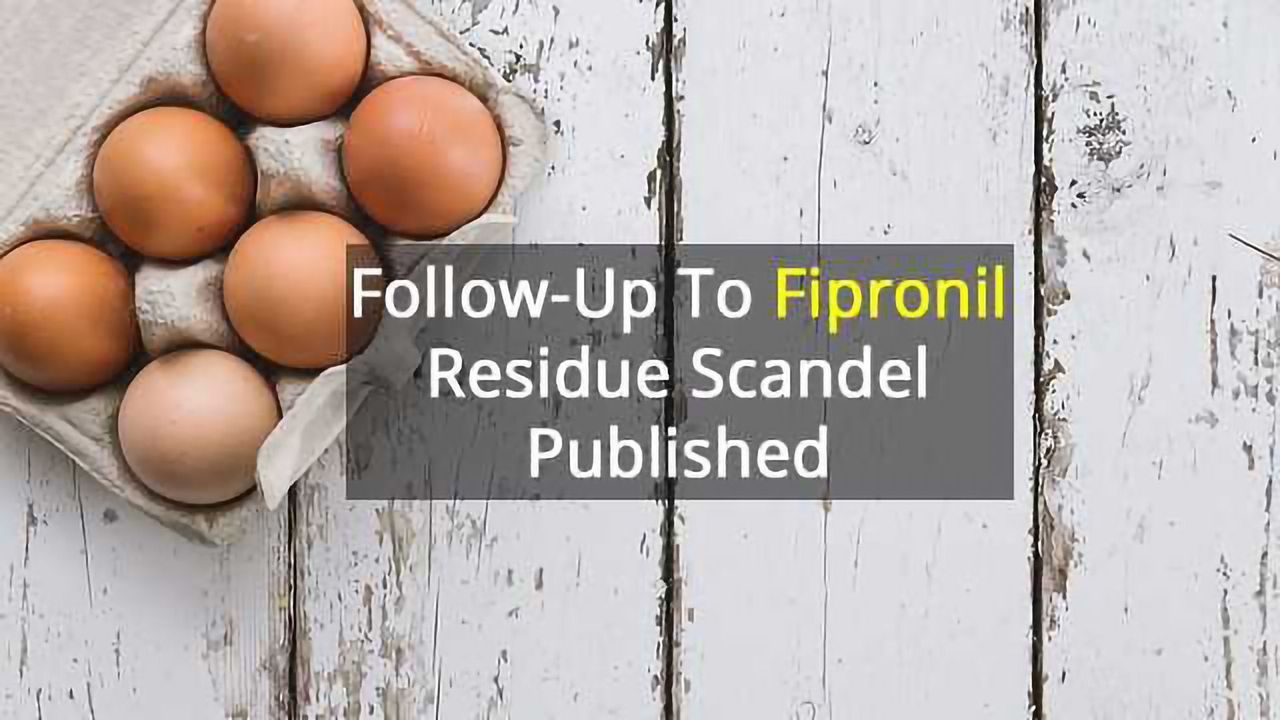 Fipronil Follow-Up Monitoring Published