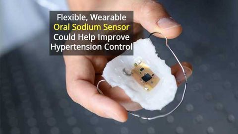 Wearable Sensor That Could Help Control Salt Intake