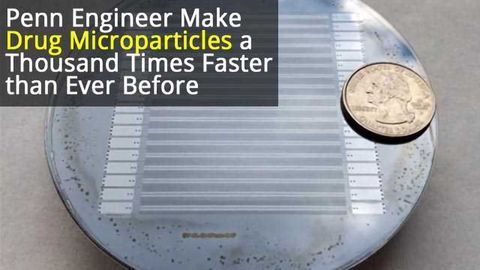 Making Drug Microparticles a Thousand Times Faster