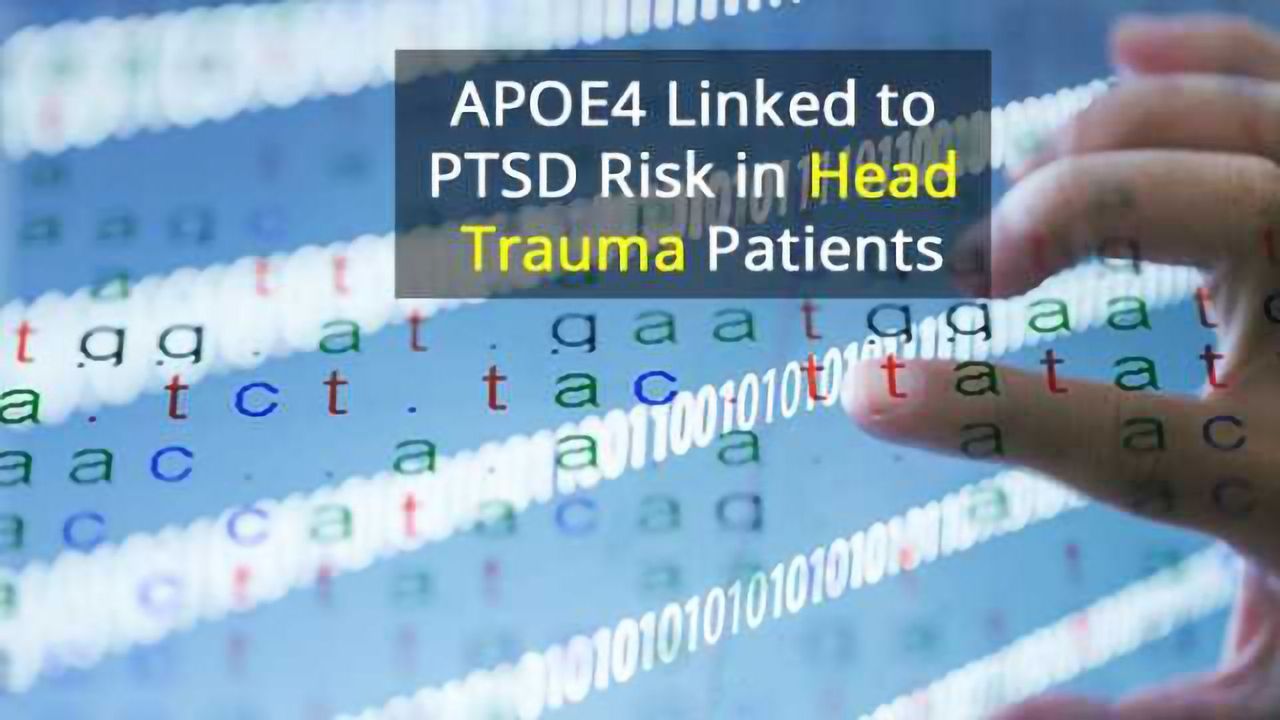 Alzheimer's Gene Variant Increases PTSD Risk in Head Trauma Patients