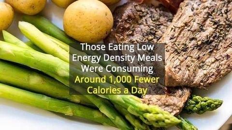 Low Energy Diet Leaves People Feeling Full and Eating Fewer Calories