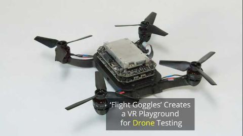 MIT Develops a VR Racetrack for Drones