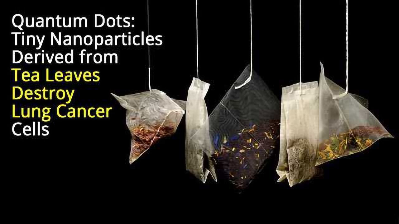 Nanoparticles Derived from Tea Leaves Destroy Lung Cancer Cells