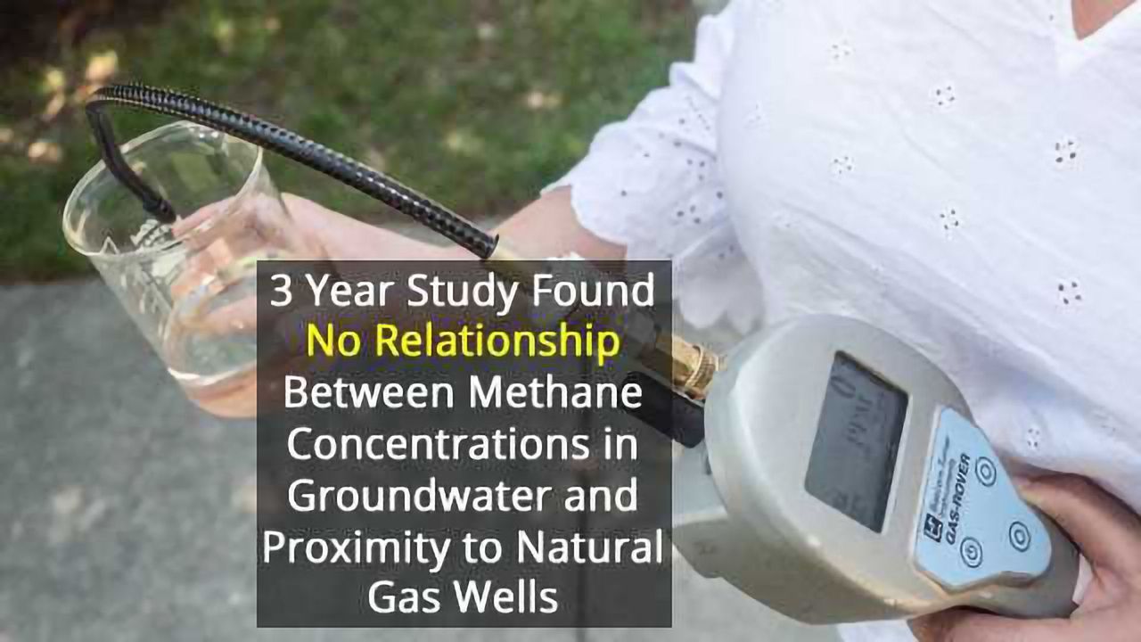 No Evidence of Drinking Water Contamination from Fracking