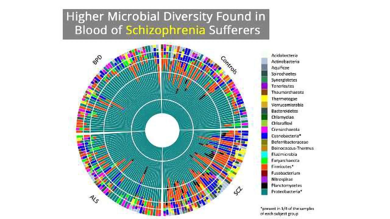 Schizophrenics' Blood Contains RNA From More Microbes