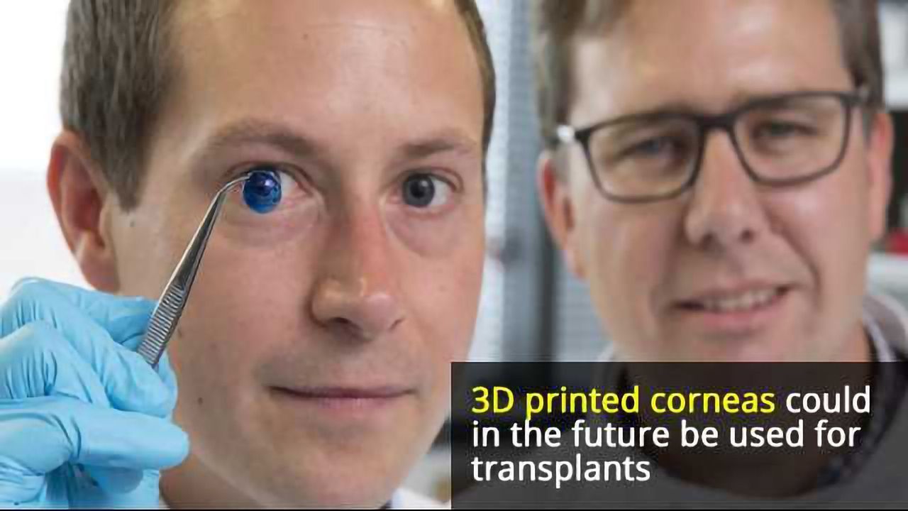 First 3D Printed Human Corneas