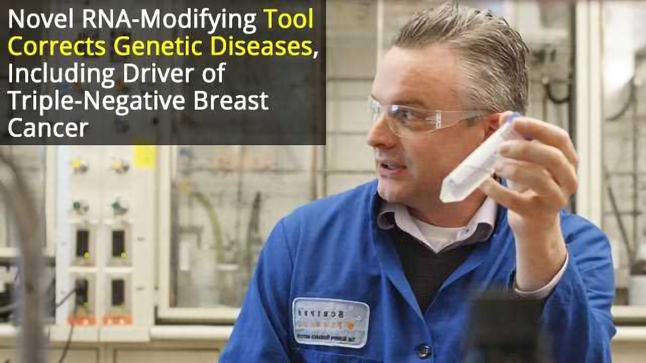 RNA-Modifying Tool Corrects Genetic Diseases