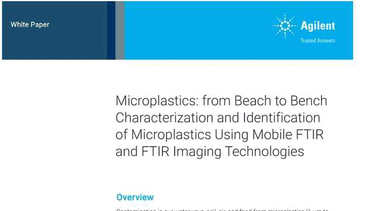 Analysis of Microplastics Using Mobile FTIR and FTIR Imaging
