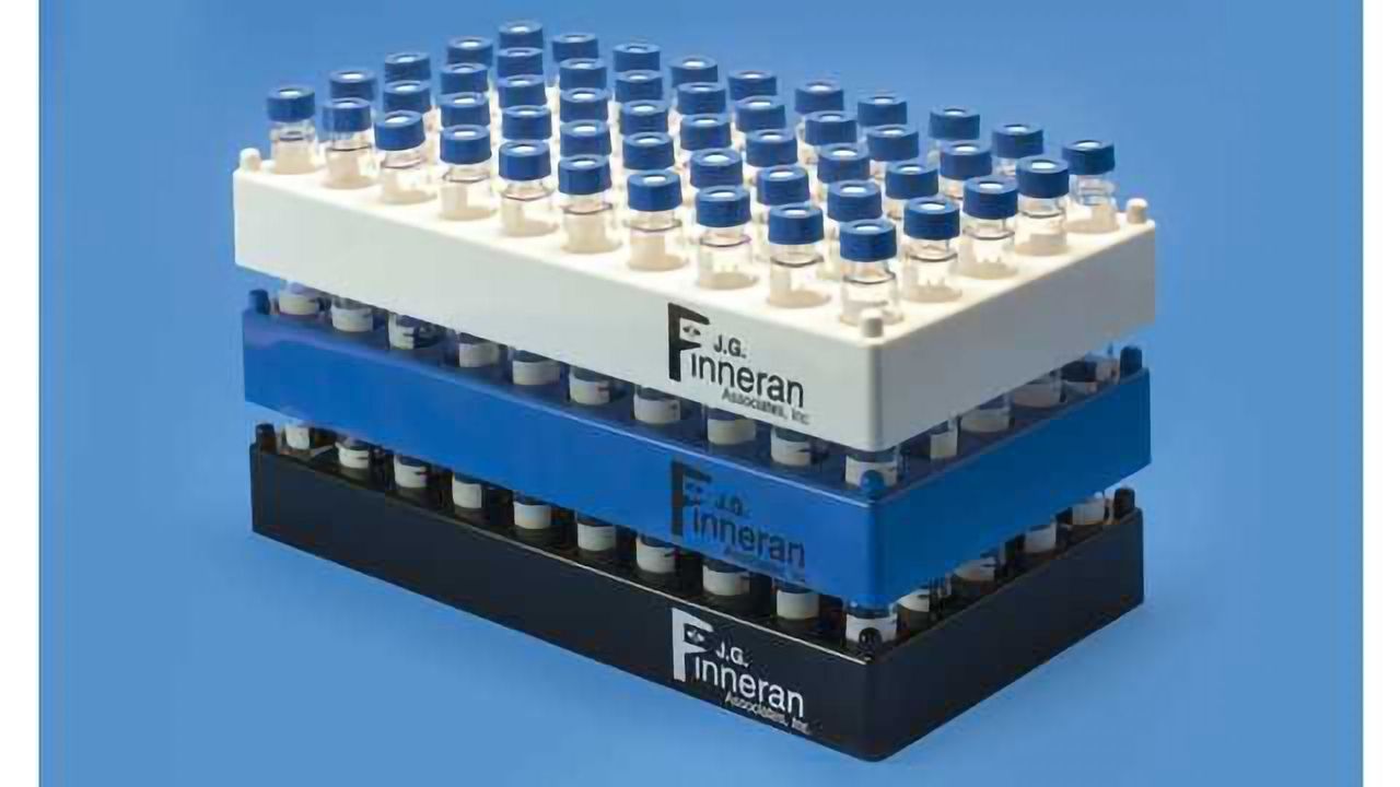 Stackable Rack for 12mm Vials and Tubes