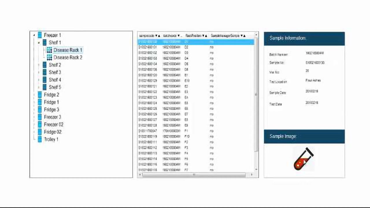 Tree View Control Added To Matrix Gemini LIMS