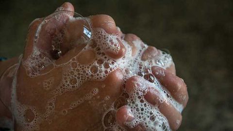 Wash Those Hands Like There's Someone Watching!