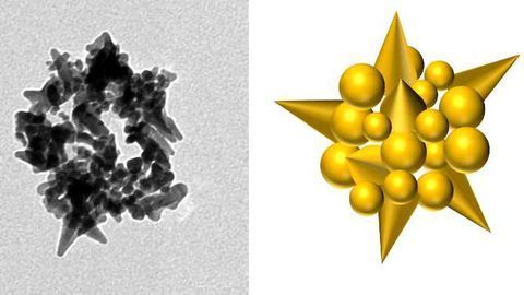 Genetically Engineered Virus Spins Gold into Beads