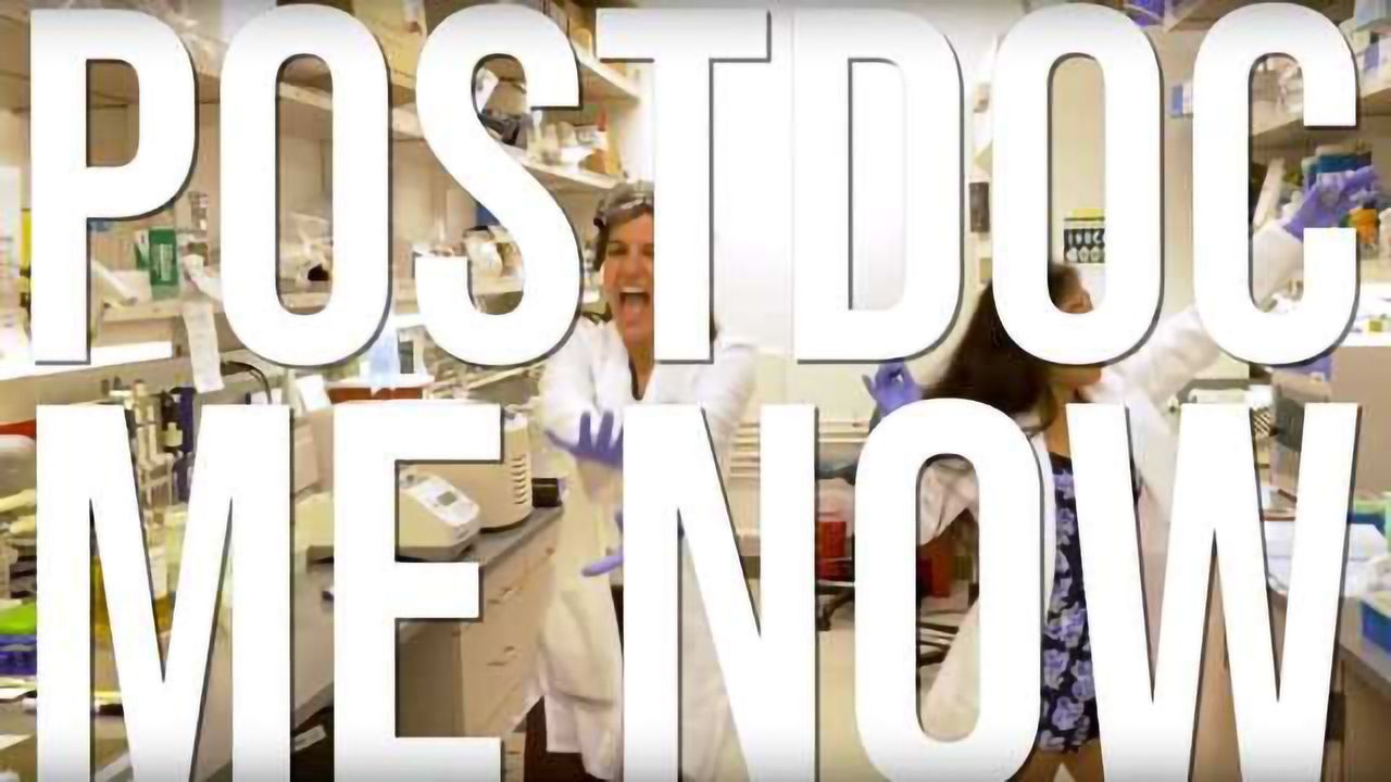 Postdoc Me Now - A "Don't Stop Me Now" Science Parody
