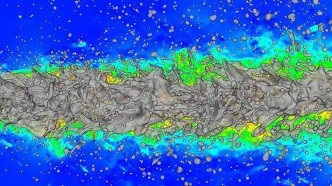 Supercomputers Find the Best Way to Spray