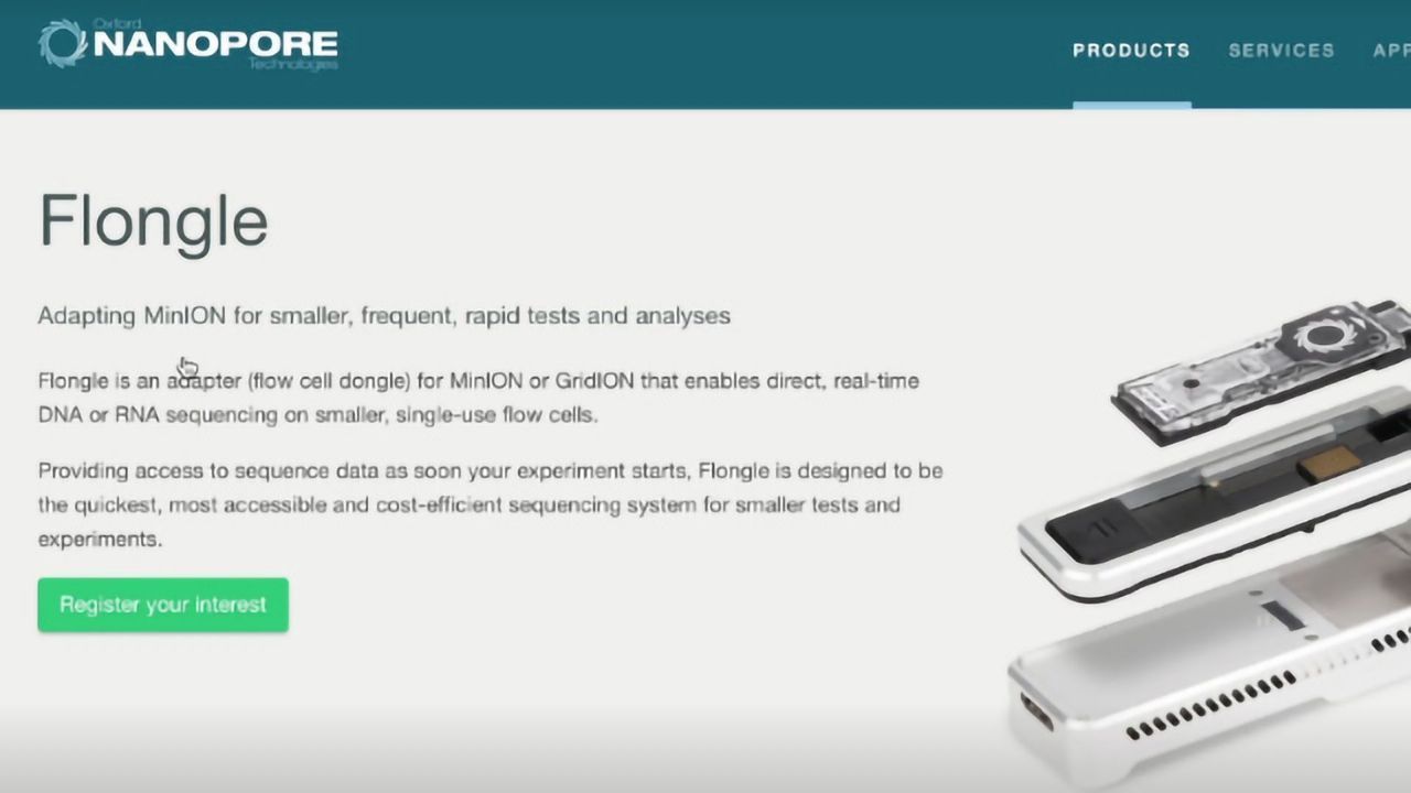 Flongle - for rapid DNA/RNA sequencing tests in any environment