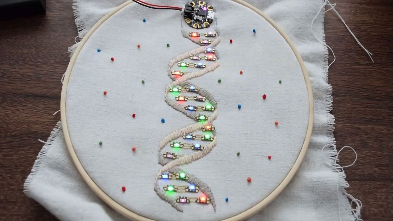 Genetics, Embroidery, Circuitry and Coding