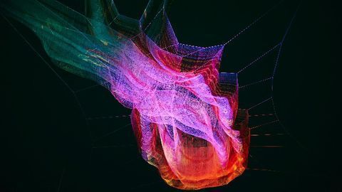 Exotic Patterns Emerge From Simple Networks