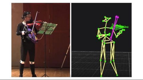 Take a Bow: AI Identifies Violinist Movements