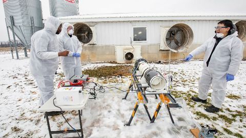 99.9% of Airborne Viruses Killed by Cold Plasma