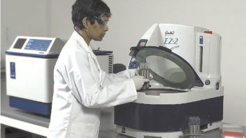 Automated Evaporative Sample Preparation for Clinical Biochemistry