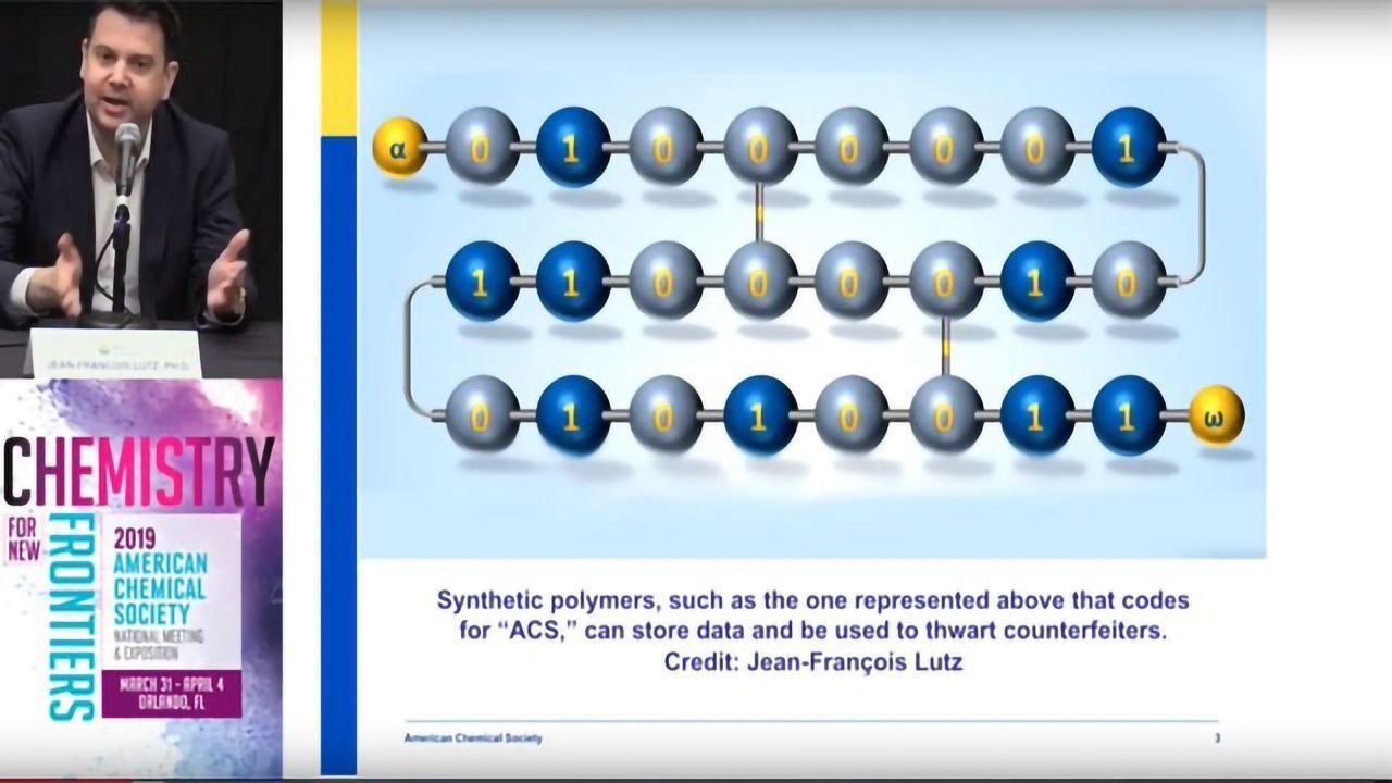 Toward Novel Computing and Fraud Detection Technologies With On-demand Polymers