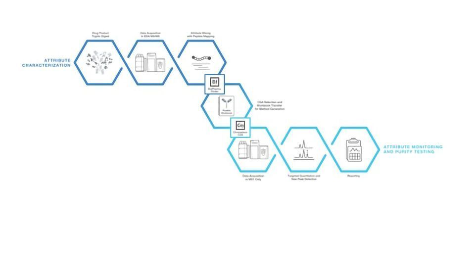 New High-resolution Mass Spectrometry-based Workflow Simplifies Biopharmaceutical Characterization and Quality Control content piece image