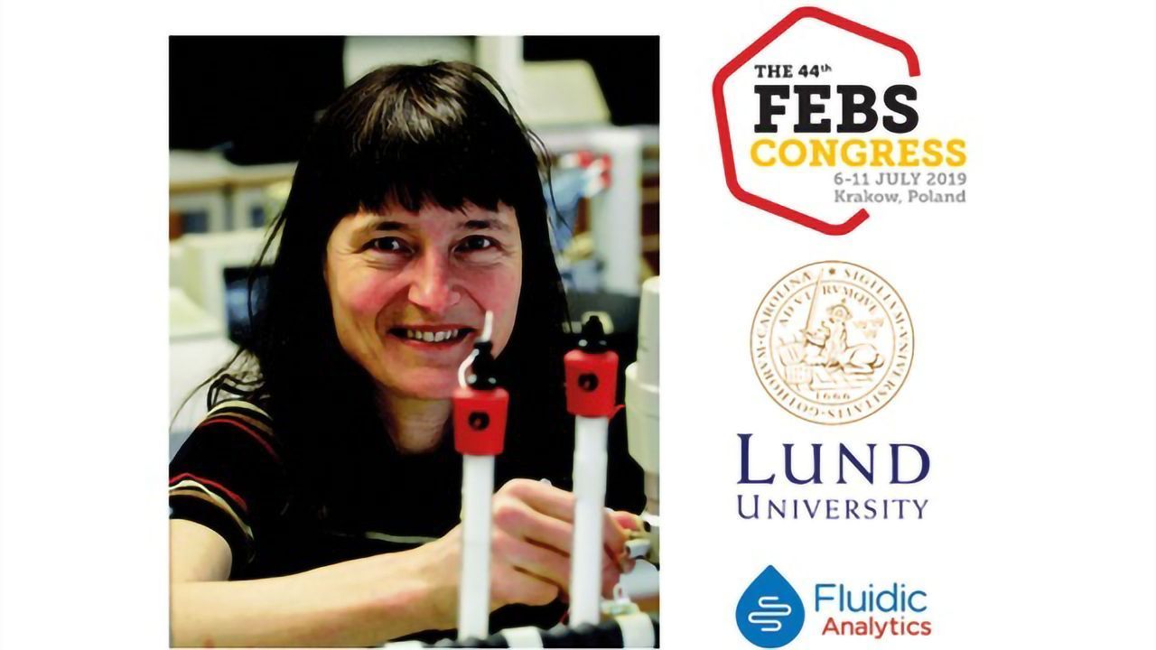 Professor Sara Linse Presents New Data on Protein Interactions in Alzheimer’s Disease Using the Fluidity One-W at FEBS 2019