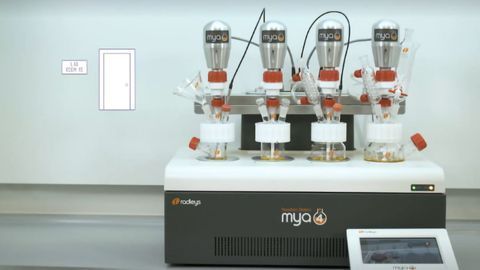Mya 4 Reaction Station from Radleys - Safe, unattended chemistry round the clock (quick demonstration)