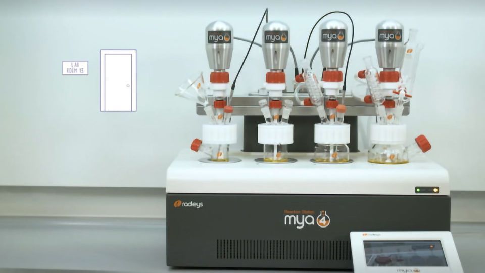 Mya 4 Reaction Station from Radleys - Safe, unattended chemistry round the clock (quick demonstration) content piece image