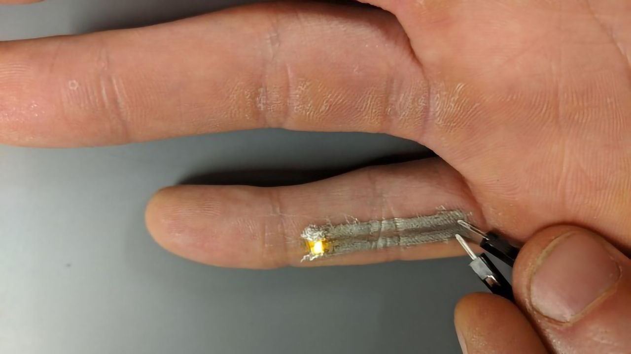 Skin-friendly Printable Circuits Could Enable Electronic Tattoos