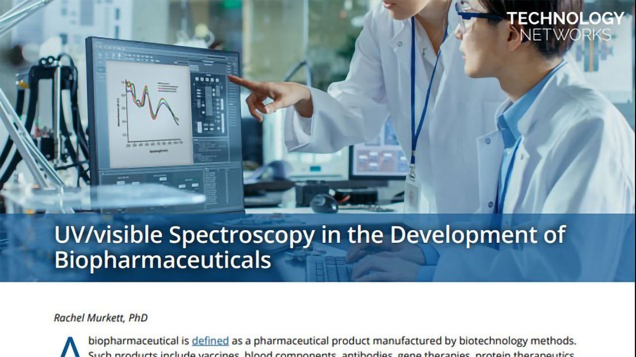 UV/visible Spectroscopy in the Development of Biopharmaceuticals